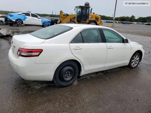2010 Toyota Camry Le VIN 4T1BF3EK1AU558612 фото 3