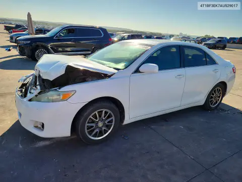 4T1BF3EK7AU529017 — 2010 Toyota Camry, Передняя часть, фото до ремонта