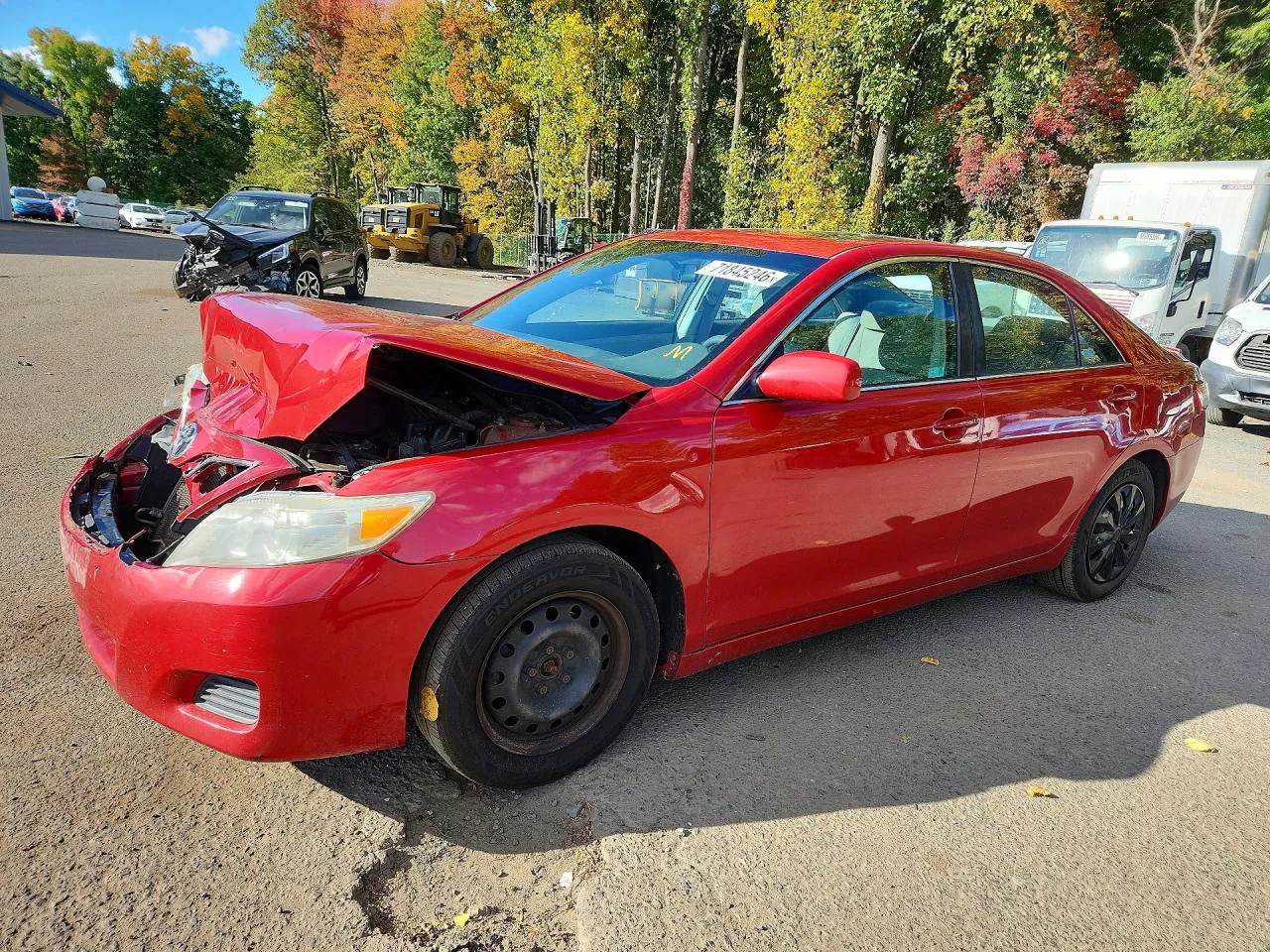 2010 Toyota Camry Le VIN 4T1BF3EKXAU515502 фото 1