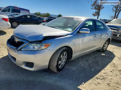 JTNBK3EK9A3048672 — 2010 Toyota Camry, Передняя часть, фото до ремонта