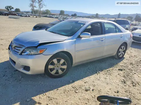 4T1BF3EK4AU042065 — 2010 Toyota Camry, Передняя часть, фото до ремонта