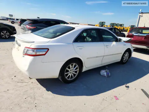 2010 Toyota Camry Hybrid VIN 4T1BB3EK8AU116955 фото 3