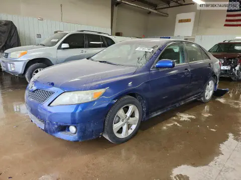 4T1BF3EK7AU507762 — 2010 Toyota Camry, Передняя часть, фото до ремонта