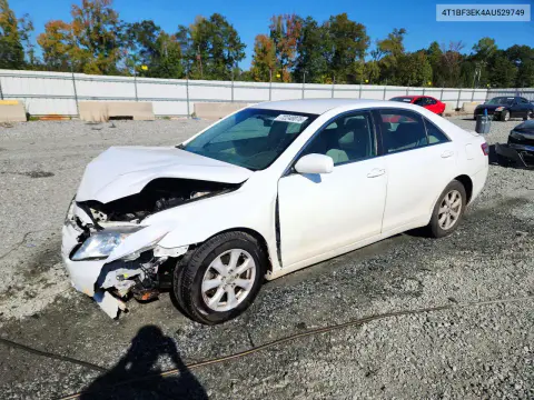 4T1BF3EK4AU529749 — 2010 Toyota Camry, Передняя часть, фото до ремонта
