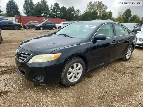 4T4BF3EK6AR045359 — 2010 Toyota Camry, Передняя часть, фото до ремонта