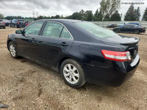 4T4BF3EK6AR045359 — 2010 Toyota Camry, фото 2 с аукциона Copart 20.10.2026, Передняя часть