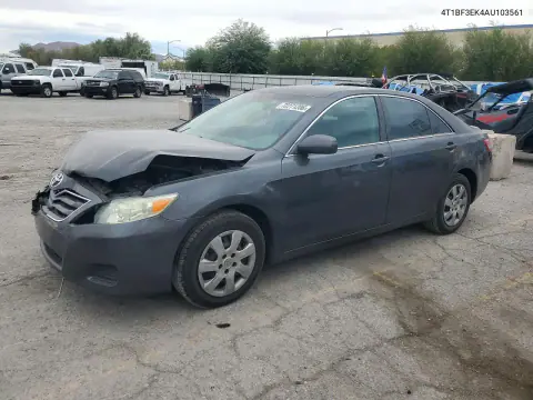 2010 Toyota Camry Le VIN 4T1BF3EK4AU103561 фото 1