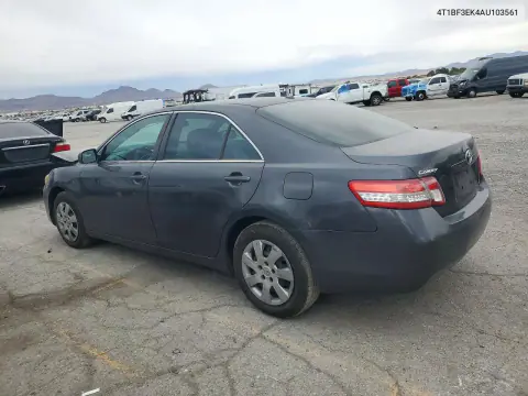 2010 Toyota Camry Le VIN 4T1BF3EK4AU103561 фото 2