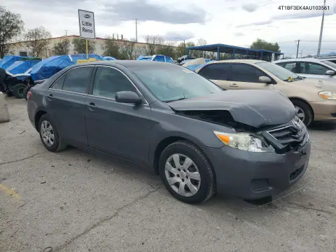 2010 Toyota Camry Le VIN 4T1BF3EK4AU103561 фото 4