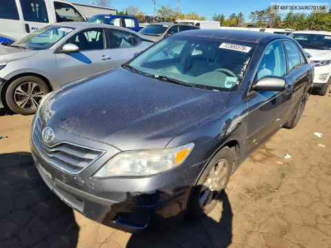 4T4BF3EK3AR070154 — 2010 Toyota Camry, Задняя часть, фото до ремонта