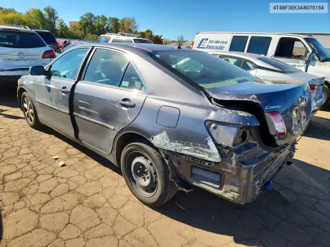 2010 Toyota Camry Le VIN 4T4BF3EK3AR070154 фото 2