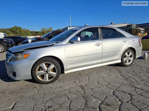 4T1BF3EK1AU110399 — 2010 Toyota Camry, Передняя часть, фото до ремонта