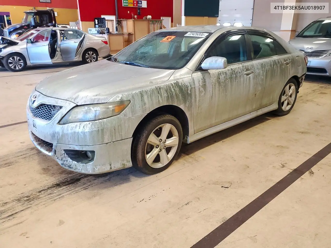 2010 Toyota Camry Se VIN 4T1BF3EK5AU018907 фото 1