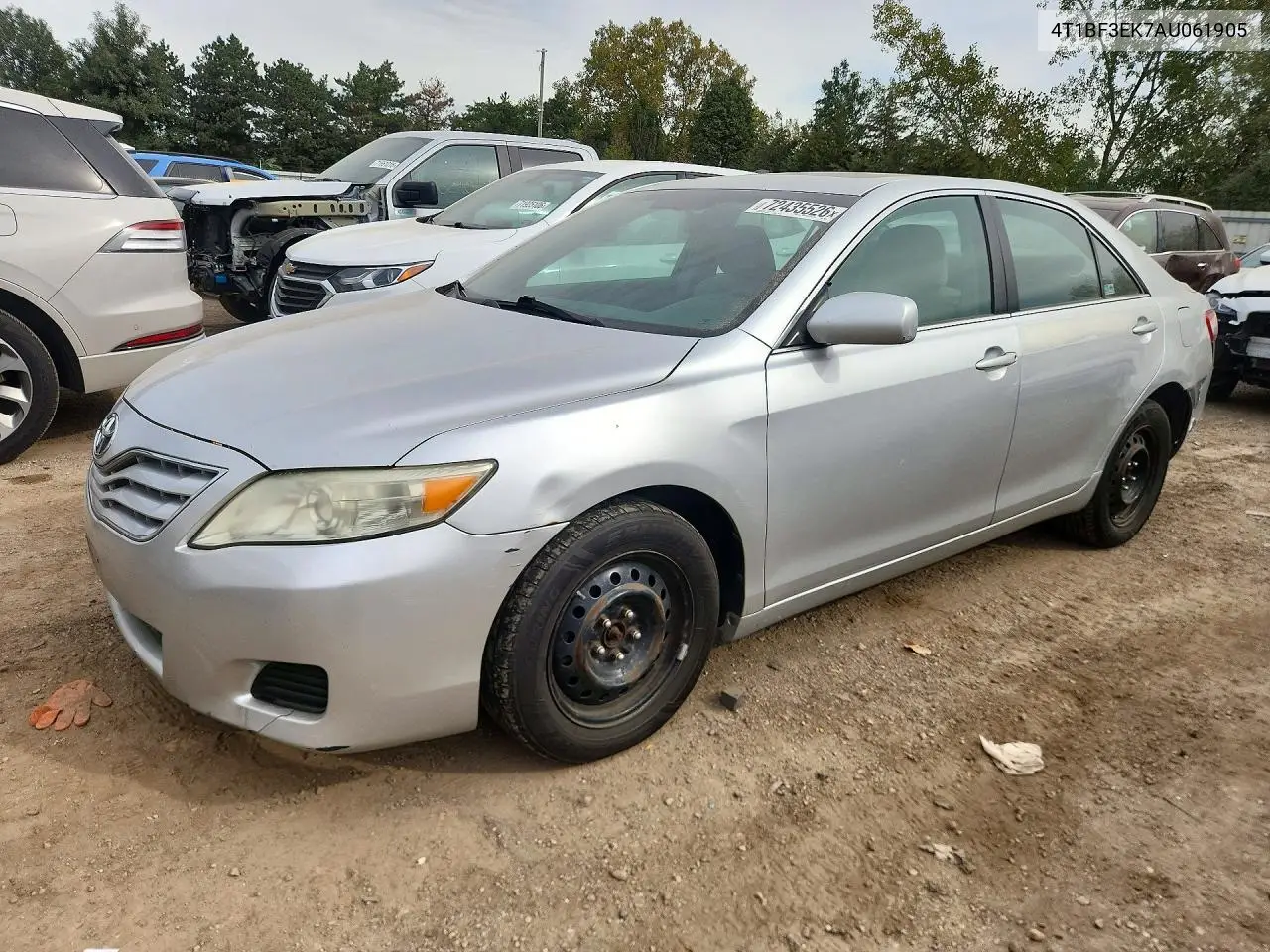 2010 Toyota Camry Le VIN 4T1BF3EK7AU061905 фото 1