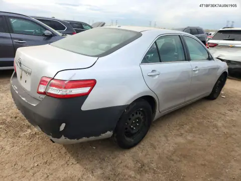 2010 Toyota Camry Le VIN 4T1BF3EK7AU061905 фото 3