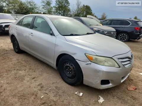 2010 Toyota Camry Le VIN 4T1BF3EK7AU061905 фото 4