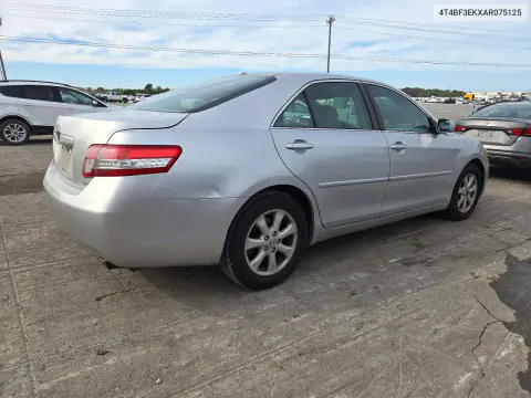 2010 Toyota Camry Le VIN 4T4BF3EKXAR075125 фото 3