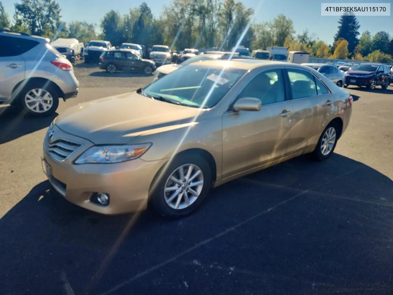2010 Toyota Camry Xle VIN 4T1BF3EK5AU115170 фото 1