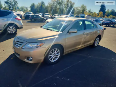 4T1BF3EK5AU115170 — 2010 Toyota Camry, Передняя часть, фото до ремонта
