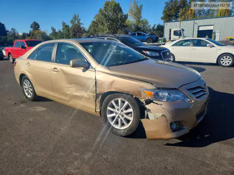 2010 Toyota Camry Xle VIN 4T1BF3EK5AU115170 фото 4