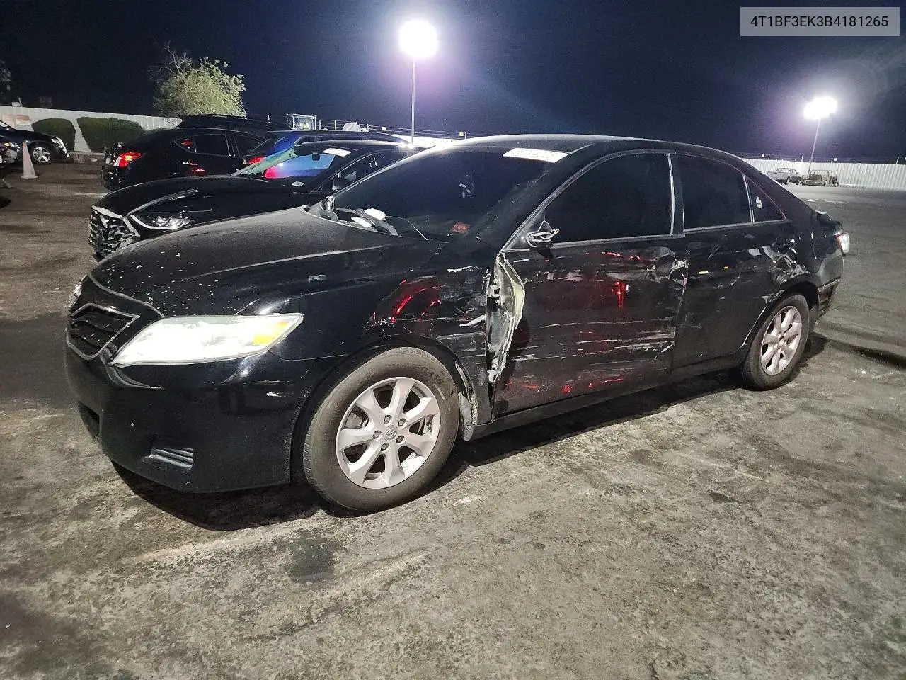 2011 Toyota Camry Base VIN 4T1BF3EK3BU181265 фото 1
