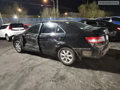 2011 Toyota Camry Base VIN 4T1BF3EK3BU181265 фото 2