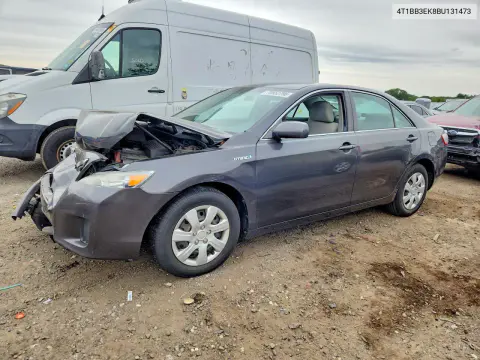 4T1BB3EK8BU131473 — 2011 Toyota Camry, Передняя часть, фото до ремонта