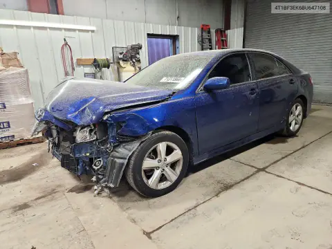 4T1BF3EK6BU647108 — 2011 Toyota Camry, Передняя часть, фото до ремонта