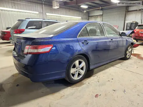 2011 Toyota Camry Se VIN 4T1BF3EK6BU647108 фото 3
