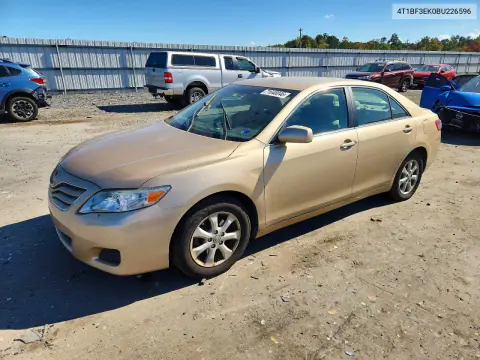 4T1BF3EK0BU226596 — 2011 Toyota Camry, Град, фото до ремонта
