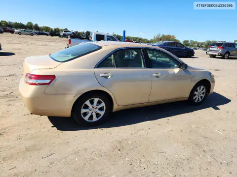 2011 Toyota Camry Le VIN 4T1BF3EK0BU226596 фото 3