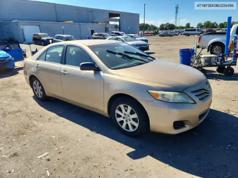 2011 Toyota Camry Le VIN 4T1BF3EK0BU226596 фото 4