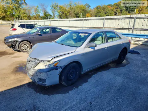 4T1BF3EK5BU611992 — 2011 Toyota Camry, Передняя часть, фото до ремонта