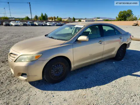 4T1BF3EK9BU614989 — 2011 Toyota Camry, Задняя часть, фото до ремонта