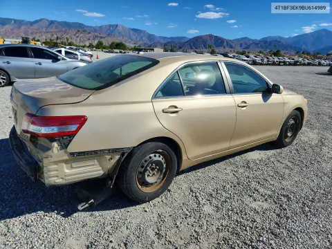 2011 Toyota Camry Le VIN 4T1BF3EK9BU614989 фото 3