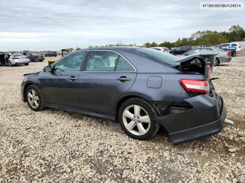 2011 Toyota Camry Se V6 VIN 4T1BK3EK5BU124514 фото 2