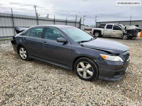 2011 Toyota Camry Se V6 VIN 4T1BK3EK5BU124514 фото 4