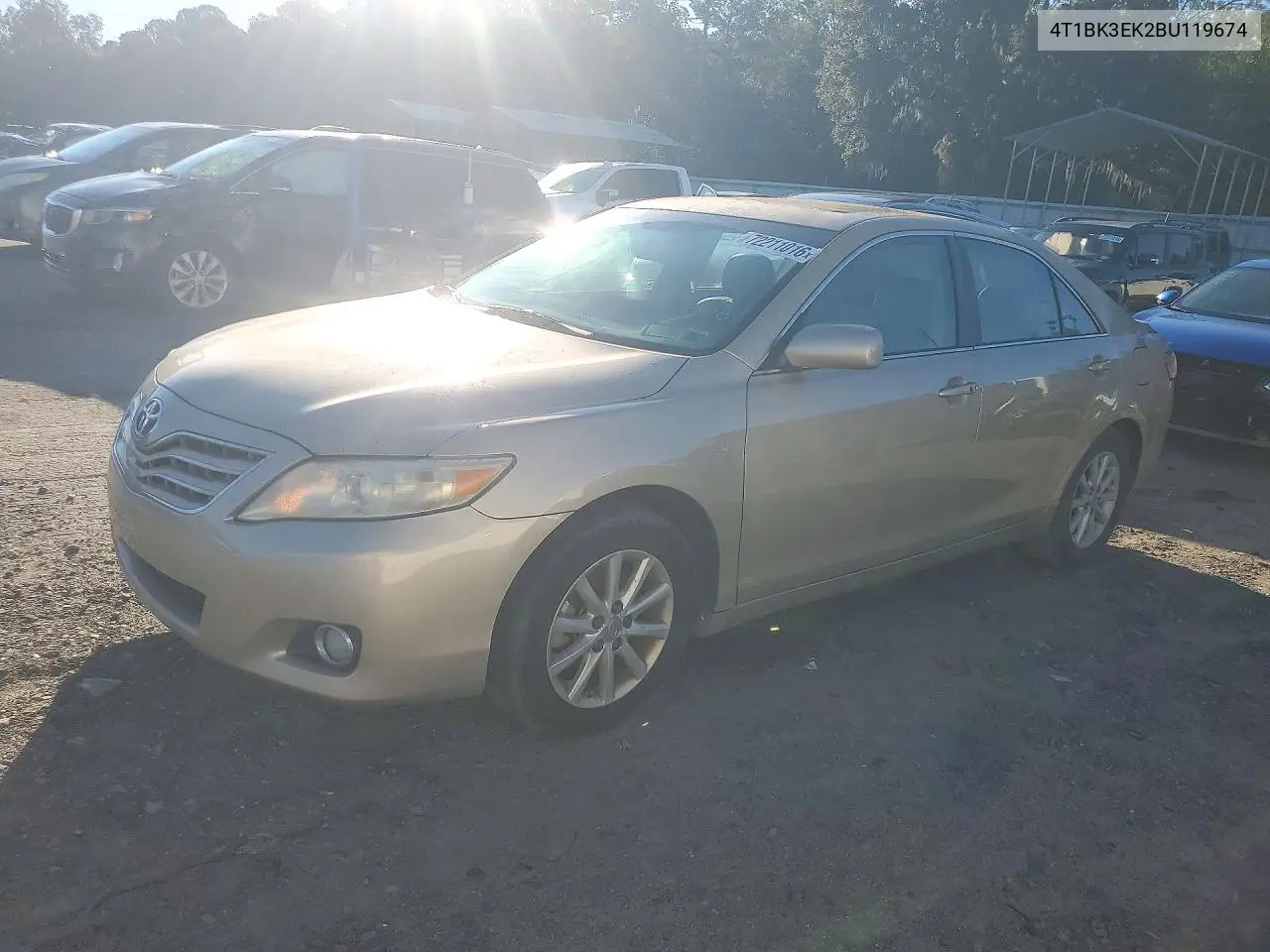 2011 Toyota Camry Xle V6 VIN 4T1BK3EK2BU119674 фото 1
