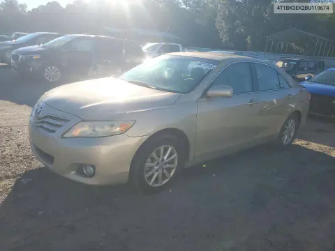 4T1BK3EK2BU119674 — 2011 Toyota Camry, Мелкие вмятины и царапины, фото до ремонта