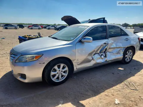 4T4BF3EK8BR209017 — 2011 Toyota Camry, Сторона, фото до ремонта