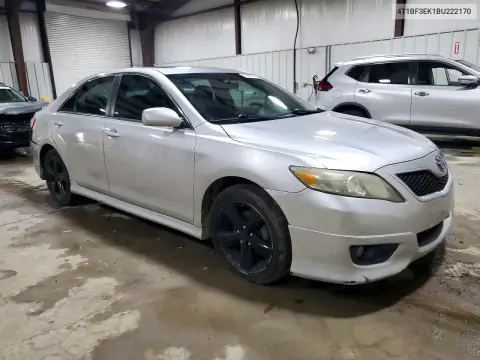 4T1BF3EK1BU222170 — 2011 Toyota Camry, фото 4 с аукциона Copart 21.10.2026, Задняя часть
