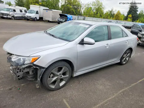4T1BK1FK4CU004868 — 2012 Toyota Camry, Передняя часть, фото до ремонта