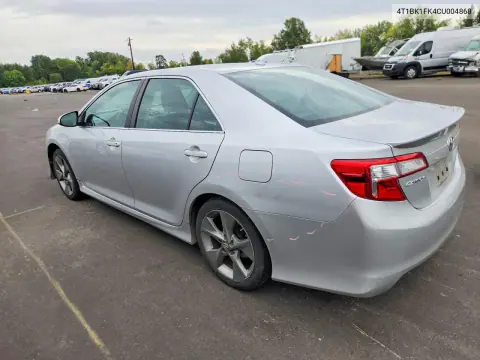 2012 Toyota Camry Se V6 VIN 4T1BK1FK4CU004868 фото 2
