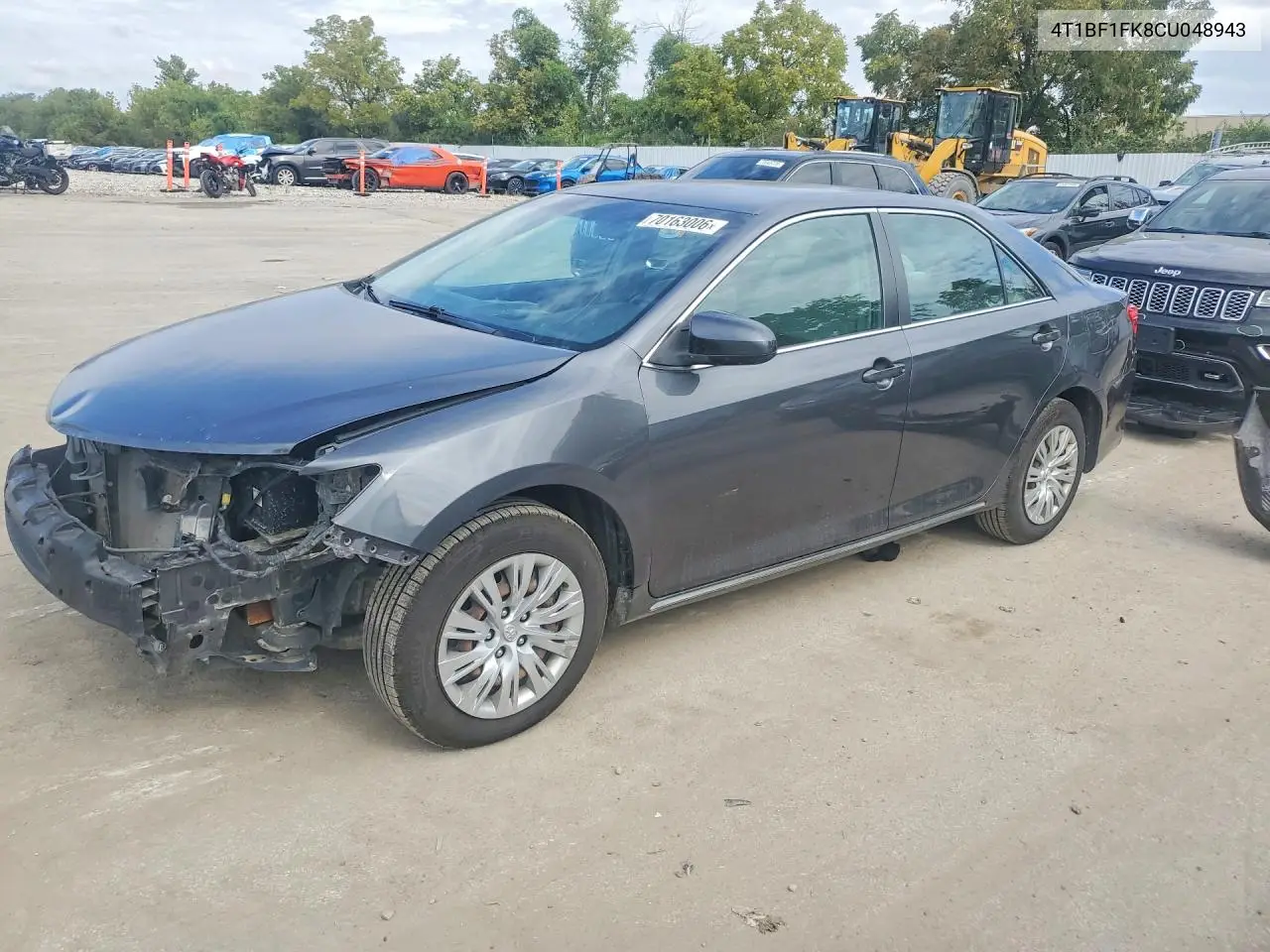 2012 Toyota Camry Le VIN 4T1BF1FK8CU048943 фото 1