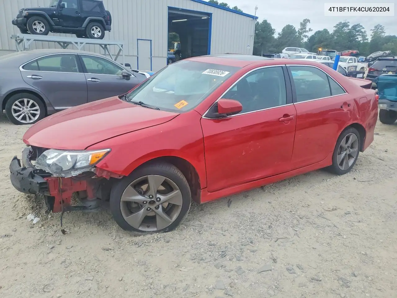 2012 Toyota Camry Se Sport Limited Edition VIN 4T1BF1FK4CU620204 фото 1