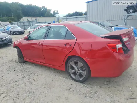 2012 Toyota Camry Se Sport Limited Edition VIN 4T1BF1FK4CU620204 фото 2