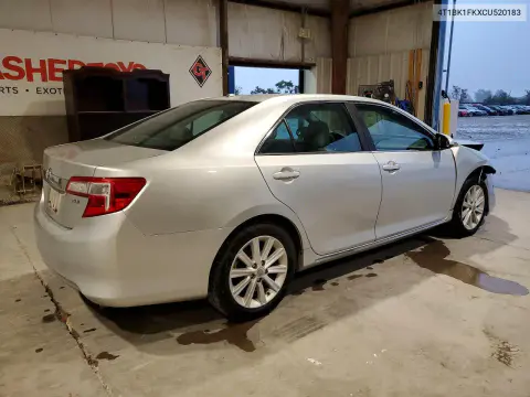 2012 Toyota Camry Xle V6 VIN 4T1BK1FKXCU520183 фото 3