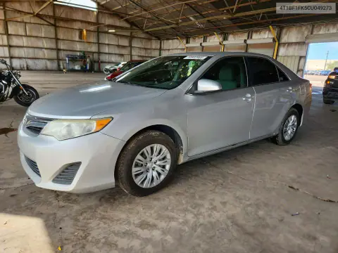 2012 Toyota Camry Le VIN 4T1BF1FK5CU049273 фото 1