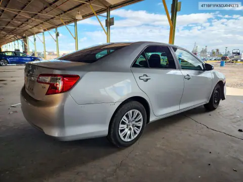 2012 Toyota Camry Le VIN 4T1BF1FK5CU049273 фото 3