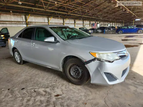 2012 Toyota Camry Le VIN 4T1BF1FK5CU049273 фото 4